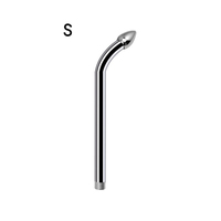 Tête de douche en aluminium en métal plug anal vestibulaire douche vaginale nettoyeur de lavement jouets sexuels pour adultes