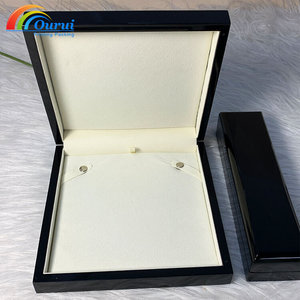 High-end Brand Set Square Leather Protective Jewelry <b>Box</b> Storage <b>for</b> <b>Bracelets</b> Rings Necklaces Jewelry <b>Gift</b> <b>Box</b> - Product Image 3