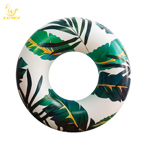 LCE2021-4 Inflatable Swimming <b>Ring</b> Round PVC 0.22mm <b>Thickness</b> For Child Pool Water Park Use - Product Image 4