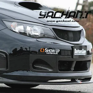 贸易保证碳纤维前格栅适合 2008-2010 Impreza GRB WRX STI CS 风格前格栅盖