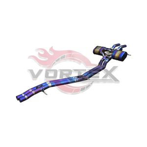 Système d'échappement Valvetronic en alliage de titane avec soupape de contrôle et silencieux Catback, son agressif pour Lamborghini URUS - Product Image 2