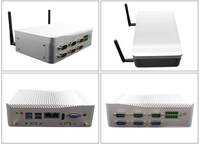 Mini PC sans ventilateur In-tel Core 7100U, ordinateur industriel pour le travail à domicile ou au bureau