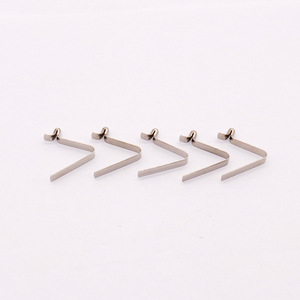 Clip à ressort en forme de V de 3 mm, <span class=keywords><strong>goupille</strong></span> de verrouillage en acier inoxydable pour poteau de tente, pagaie de kayak, poteau télescopique - Product Image 4
