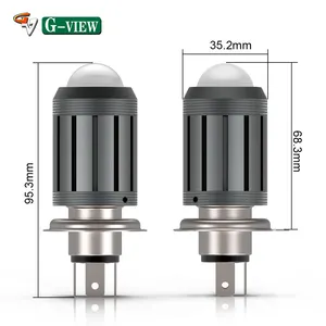 Gview Motorfiets Verlichtingssystemen H4 Ba20d Led Licht Voor Motorfiets Led Koplamp Led Licht Voor Motorfiets