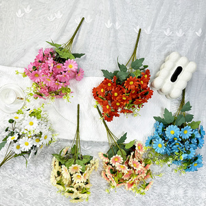 Inicio boda simulación flor decoración <span class=keywords><strong>Mei</strong></span> <span class=keywords><strong>Lin</strong></span> color crisantemo - Product Image 1