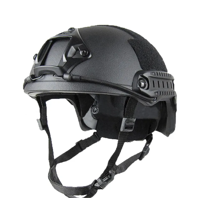 Tactical Helmet With Dried Squid Guide Rail FAST Tactical Style Helmet