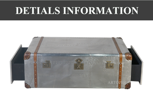 <span class=keywords><strong>Mesa</strong></span> de <span class=keywords><strong>centro</strong></span> de aluminio para muebles Vintage - Product Image 2