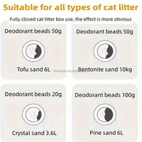Citroengeuren Kattenbakvulling Deodorizer Kralen Geur Eliminator 250Ml Deodorant Kralen Voor Kitty Nestters