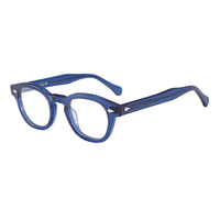 Lunettes de vue unisexes MS 3008 en acétate, monture carrée et ronde, branches minimalistes, artisanat exquis, texture premium