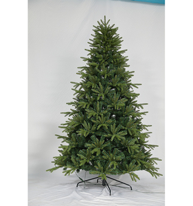 <span class=keywords><strong>Sapin</strong></span> de Noël artificiel floqué vert mélangé avec des feuilles <span class=keywords><strong>LED</strong></span>, pin de Noël pour la décoration intérieure de la maison, des fêtes et des vacances - Product Image 1