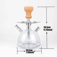 Kit Chicha Électronique Rechargeable de Luxe Joy Hookah Volume, Sûr et Polyvalent pour la Maison, les Fêtes, les Bars, les Voyages et les Moments de Détente Quotidiens