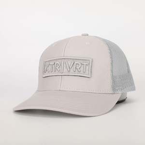 Vente en gros Chapeau unisexe 6 panneaux avec logo brodé de haute qualité personnalisé Gorras en coton gris pour les sports de plein air Casquette de camionneur classique - Product Image 2