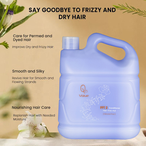 Traitement capillaire au polypeptide Q8 Private Label 4L sans parabène, shampoing et après-shampoing en vrac grande capacité pour salon et hôtel - Product Image 4