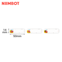 NiiMbot D11 Nouveau design Papier pour imprimante d'étiquettes argentées