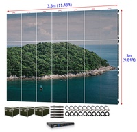 12x10 Duvar Tipi P2.604 Kiralık İç Mekan LED Ekran Yüksek Kontrast Oranı 2.6mm 3840Hz 170 Derece İzleme Açısı Video Panel HDR10+ IP43 Özelleştirilebilir