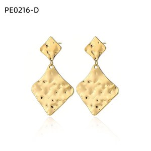 ต่างหูแฟชั่น PE0216 สำหรับผู้หญิง เครื่องประดับคุณภาพสูง - Product Image 2