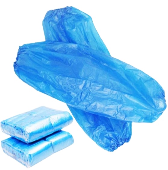 Полиэтиленовые защитные перчатки для пищевой промышленности