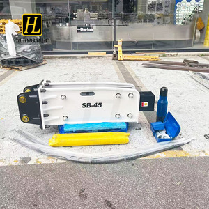 Rompedor Hidráulico SB45 para Escavadeira, Serviço OEM ODM, Mini Rompedor Hidráulico de Rocha, Ponteira de Qualidade Superior - Product Image 4