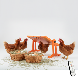 Chauffe-Animal 250W à Infrarouge Lointain en Verre Trempé pour Poulailler, Maison Confortable pour Animaux, Contrôle de Température Réglable, Protection Anti-Renversement - Product Image 1