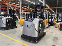 Nouveau chariot élévateur à palettes en acier à contrepoids électrique de 2 tonnes de capacité, élévation de 3 mètres, pour usage domestique, chariot élévateur à palettes en bloc