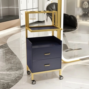 Carrito de Peluquería Móvil de Alta Calidad, Herramienta de Belleza para Salón de Belleza, Carrito para Salón de Peluquería - Product Image 6