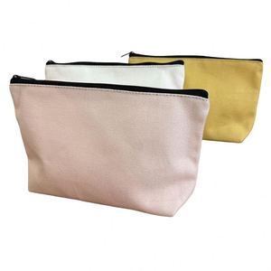 Sac de maquillage en toile écologique recyclable avec logo personnalisé - Product Image 1