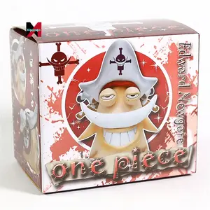 Hot SaleXM Den Den Mushi Edward Newgate Telephone Snail Cartoon Model Anime one pieced Figure Anime figures Luffy ace