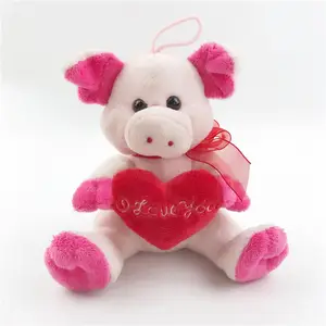 Sıcak satış toptan fiyat için Kawaii domuz peluş doldurulmuş hayvan oyuncak peluş oyuncak isteğe özel peluş oyuncak peluş oyuncak pençe makinesi