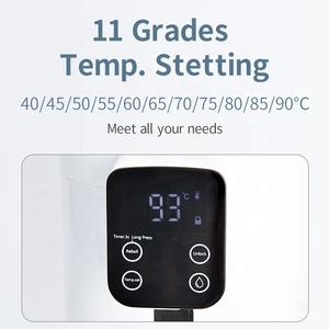 Caldera y calentador de agua eléctrico, pantalla LCD de 4L/5L, Control de pantalla táctil, temperatura preestablecida, termopot eléctrico de acero inoxidable aislado - Product Image 2