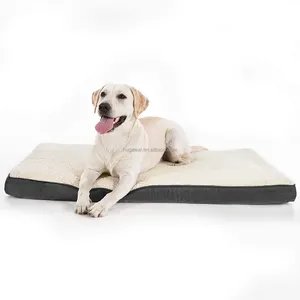 धोने योग्य कवर अंडा टोकरा फोम पालतू बिस्तर सांस लेने योग्य कुत्ता गद्दा मेमोरी फोम ऑर्थोपेडिक कुत्ता बिस्तर