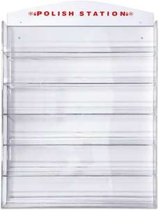 Acrylique Clair <span class=keywords><strong>professionnel</strong></span> de Mur de Vernis À Ongles Présentoir (Peut Contenir jusqu'à 96 Bouteilles) (Acrylique) - Product Image 2