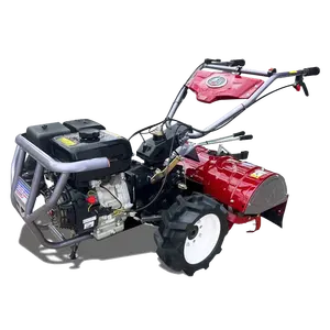 Yitianma pastoral management machine four-wheel drive rear rotation micro tiller orchard multi-functional rotary tiller