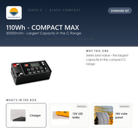 Sortie USB 5V, sortie CC 12V, affichage numérique, alimentation de secours pour téléphone en cas de panne de courant