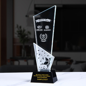 Thanh lịch tinh thể trong suốt Trophy giải thưởng mảng bám sản xuất in màu kỹ thuật UV in ấn cho triển lãm thương mại Quà Tặng - Product Image 3