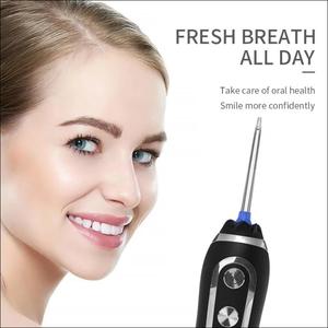 Potente limpiador <span class=keywords><strong>de</strong></span> dientes inalámbrico portátil <span class=keywords><strong>de</strong></span> 300ml, nuevo diseño, 5 modos, hilo dental <span class=keywords><strong>de</strong></span> agua, puntas <span class=keywords><strong>de</strong></span> limpieza para blanquear, ajustable, Dental Oral - Product Image 3