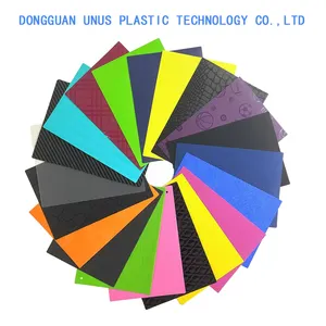 맞춤형 다용도 가방 안감 PP 도마 투명 플라스틱 시트 폴더 커버를위한 다채로운 패턴 보드 재료