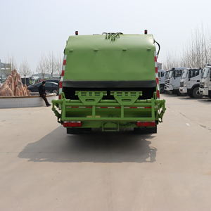 Camión de basura comprimido de <span class=keywords><strong>segunda</strong></span> <span class=keywords><strong>mano</strong></span>, camión de transporte de basura de restaurante de fábrica, camión de recolección de residuos de cocina comunitaria - Product Image 3