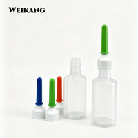 Seringue à lavement transparente et souple de 2oz, 4.5oz, 5oz avec long bec pour soulager la constipation
