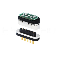 Conector Magnético Pogo de 5 Pines HYTEPRO M425S F para Montaje por Soldadura, Contacto Estable para Dispositivos Médicos y Dispositivos Inteligentes
