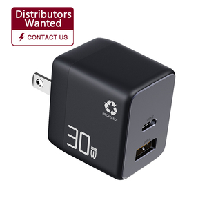 พอร์ตคู่30วัตต์Ganชาร์จอะแดปเตอร์สําหรับชาร์จIphone Charger Fastชาร์จApple Chargerอะแดปเตอร์Usb Cargadores Para Celular - Product Image 3