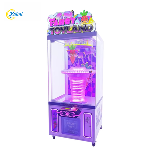 Máquina de Juego de Premios Lucky Spin de KAIMI Fancy Toyland |   Máquina Expendedora de Regalos Metálica que Funciona con Monedas para Centros Comerciales - Product Image 1