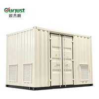 Poste de transformation préfabriqué pour stockage d'énergie photovoltaïque 1000kVA 1600kVA avec transformateurs MT/HF personnalisés et armoire de distribution électrique