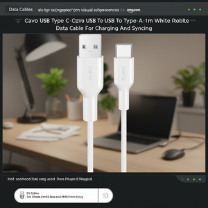 Cavo USB C Blanco 1m CUSBC31WHI - Product Image 3