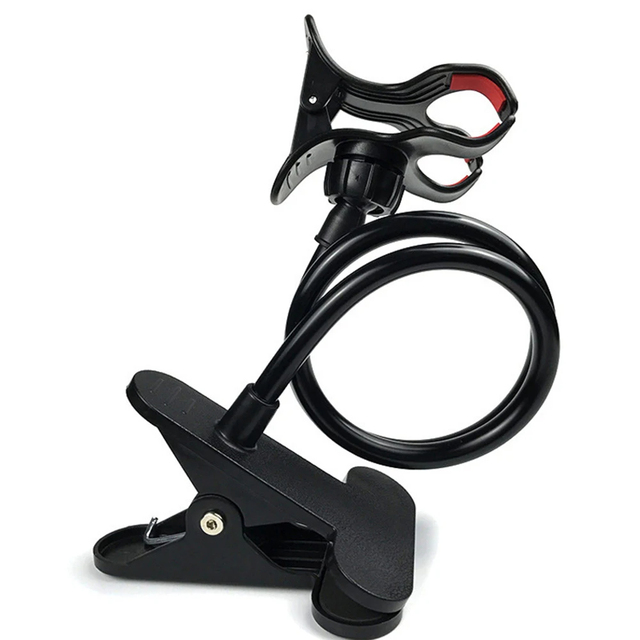 Mobile Phone Lazy Holder for Desk Universal Cell Phone Holder Flexible Long Arm Lazy Phone Holder Clamp for Bed Watching TV