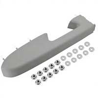 Kit de réparation de poignée de porte avant gauche (côté conducteur) avec accoudoir Kedo New 22818466 22818471 pour Chevrolet Silverado/GMC Sierra 1500/2500/3500 HD