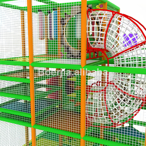 Equipo de Juegos Interior para Niños de Colores Vibrantes con Escalador Arcoíris Suave y Toboganes Divertidos para Guarderías - Product Image 6