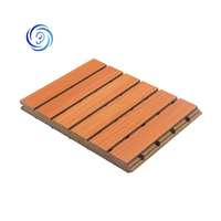 Panneaux muraux décoratifs flexibles en forme de vague Heyin 3D en placage de bois MDF, pour appartement, acoustiques, à lattes
