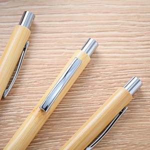 Wholesale Recyclable Bamboo Ballpoint <b>Pen</b> Creative Wood Gift Advertising with Logo Printing Customized Advertising - Product Image 3