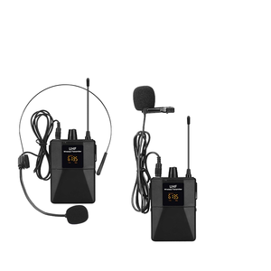 Microfono Lavalier senza fili con connettore XLR cancellazione del rumore per la fotografia di classe insegnante <span class=keywords><strong>Computer</strong></span> fase di uso vocale - Product Image 5