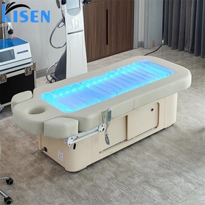 Lit de beauté Kisen Salon, lit à eau, température constante, lit pour extensions de cils, table de massage corporel, réglage électrique, mobilier - Product Image 1